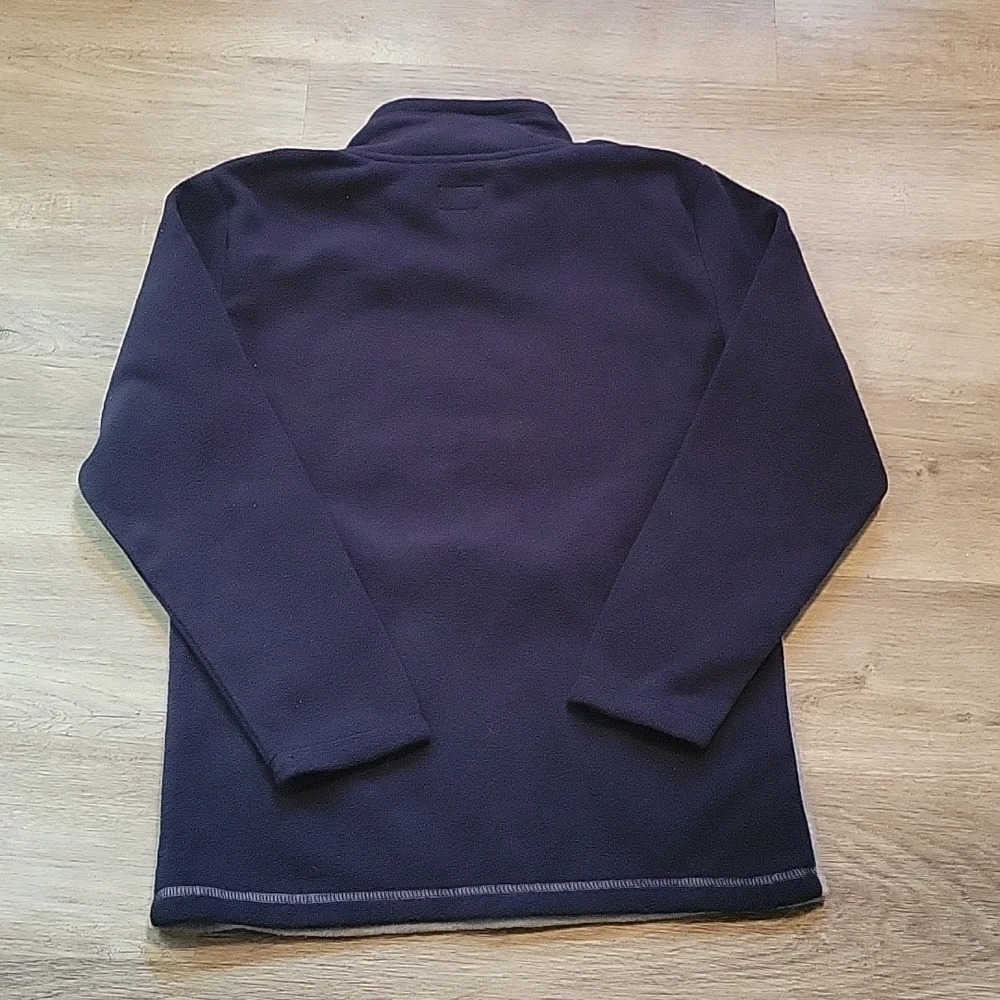 Childrens place one quarter zip navy,  royal gray fleece pull over 14/XL